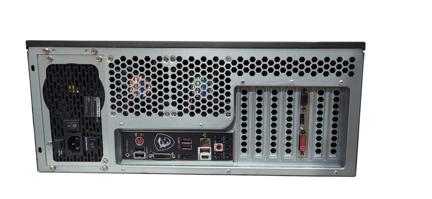 Custom PC MSI B450 TOMAHAWK Ryzen 5-2600 CPU | 4GB DDR4 | 256GB NVME