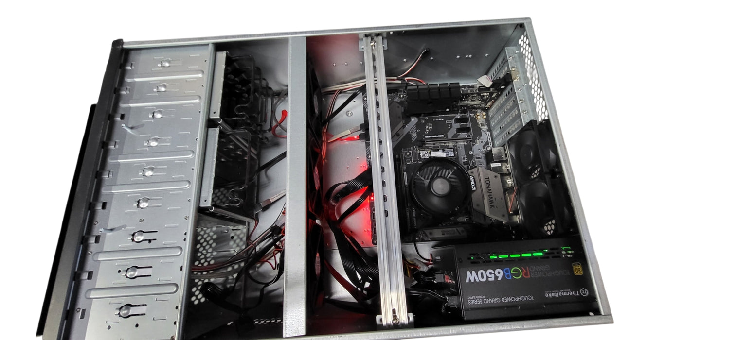 Custom PC MSI B450 TOMAHAWK Ryzen 5-2600 CPU | 4GB DDR4 | 256GB NVME