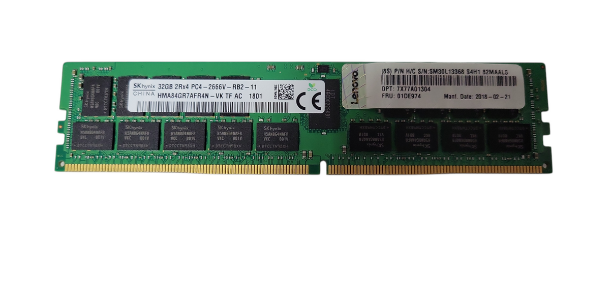 SKhynix PC4-2666V-RB2-11 32GB 2枚セット 合計64GB サーバー用 32GB