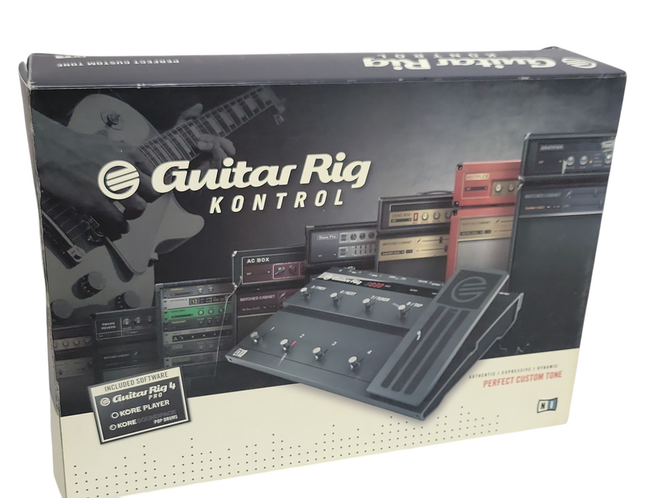 Native Instruments GUITAR RIG KONTROL 3 Guitar Foot Controller, READ