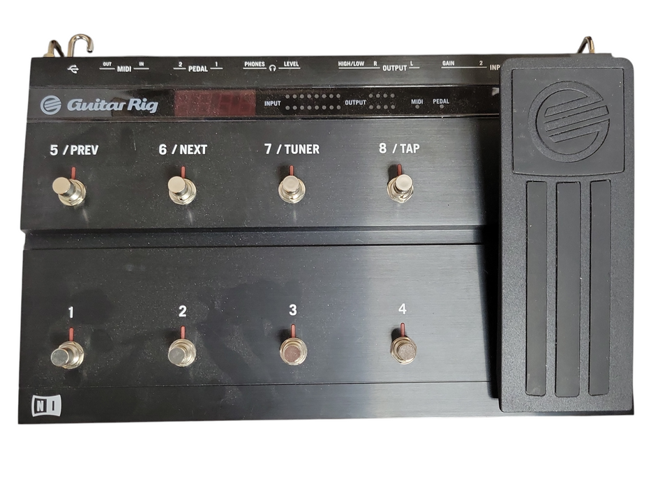 Native Instruments GUITAR RIG KONTROL 3 Guitar Foot Controller, READ