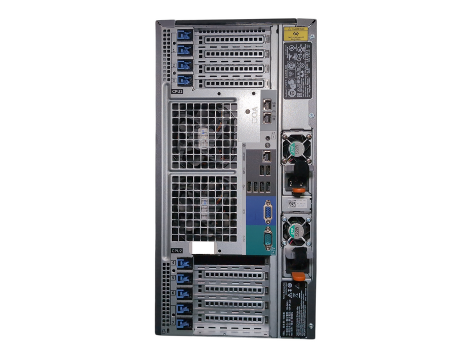 Dell PE T630 8x3.5", 2x Xeon E5-2630v3, 128GB DDR4, H730, 6x1.2TB SAS, 2x 750W