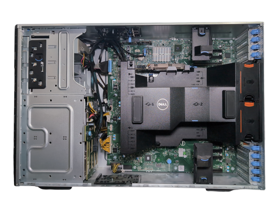 Dell PE T630 8x3.5", 2x Xeon E5-2630v3, 128GB DDR4, H730, 6x1.2TB SAS, 2x 750W