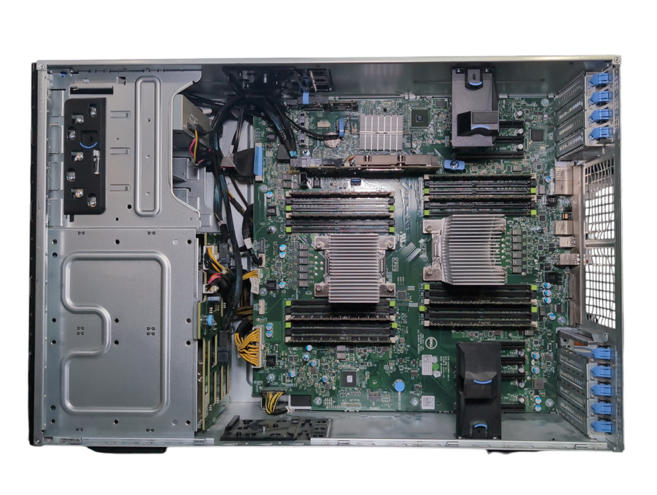 Dell PE T630 8x3.5", 2x Xeon E5-2630v3, 128GB DDR4, H730, 6x1.2TB SAS, 2x 750W