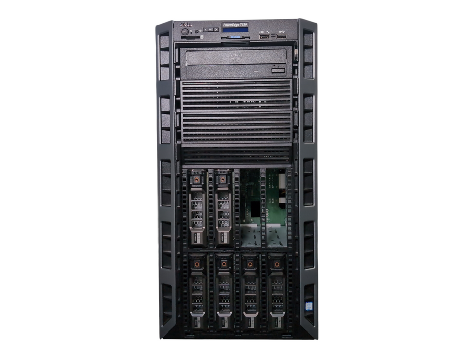 Dell PE T630 8x3.5", 2x Xeon E5-2630v3, 128GB DDR4, H730, 6x1.2TB SAS, 2x 750W
