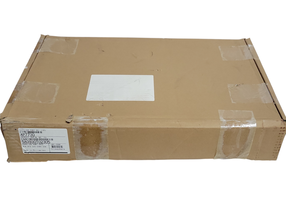 APC AP7730 Rack Mount Dual Source Automatic Transfer 200-208V, 20A, L6-20 Plug