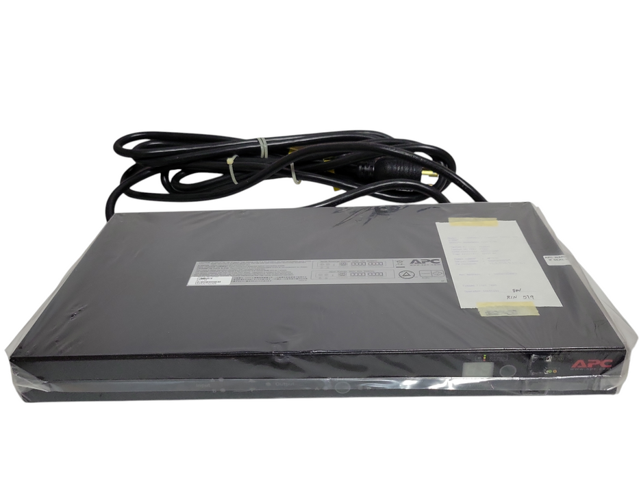 APC AP7730 Rack Mount Dual Source Automatic Transfer 200-208V, 20A, L6-20 Plug