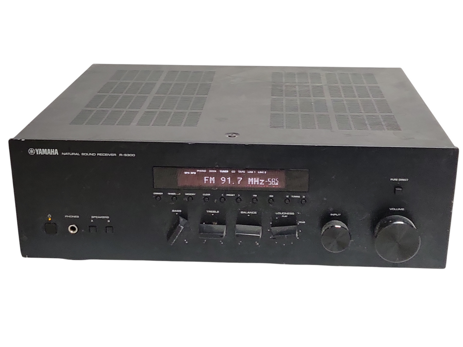 YAMAHA R-S300 Natural Sound Stereo Receiver, READ