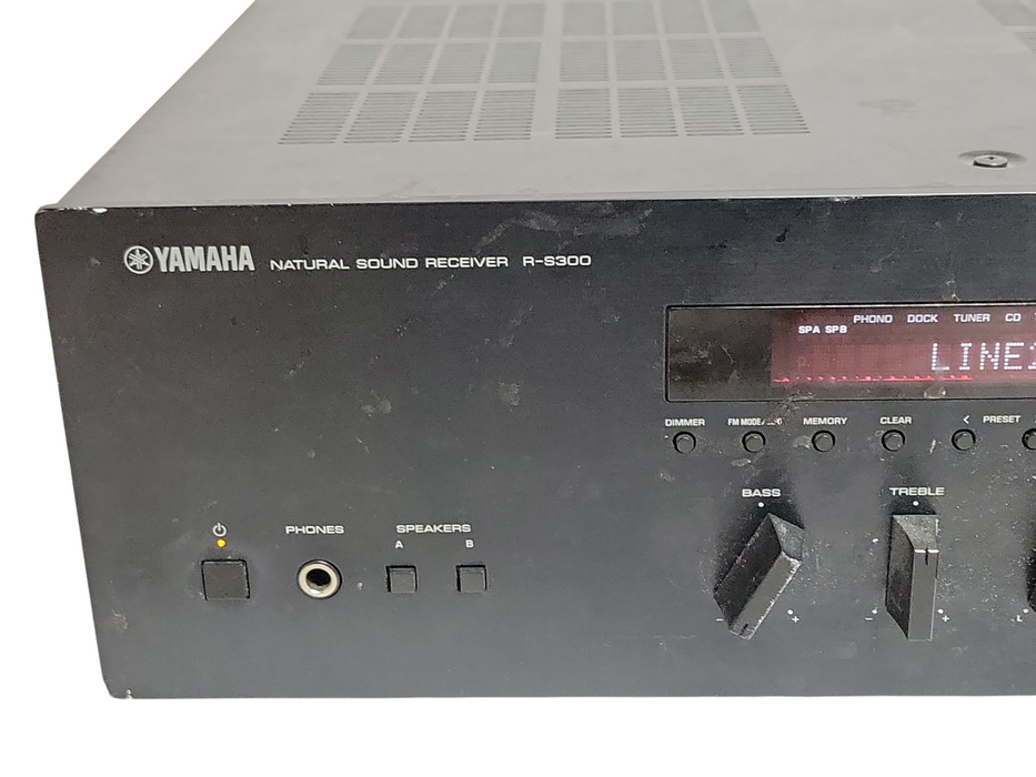 YAMAHA R-S300 Natural Sound Stereo Receiver, READ