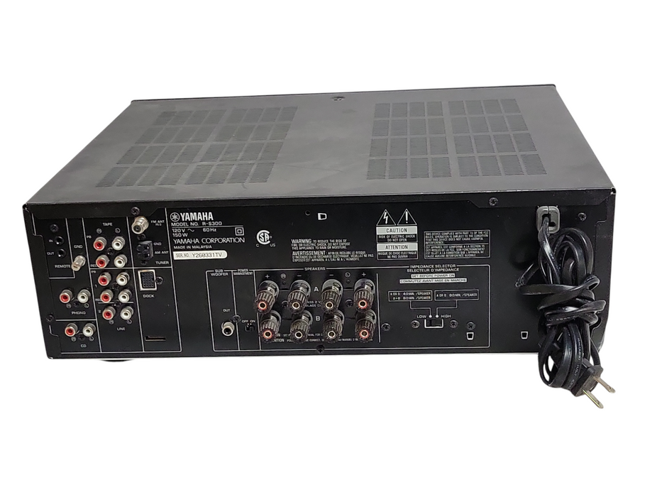 YAMAHA R-S300 Natural Sound Stereo Receiver, READ
