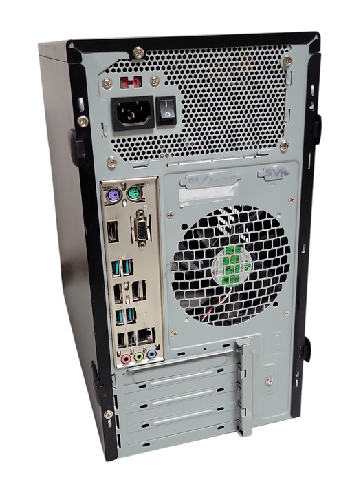 Custom/Asus Prime B360M-C PC, Core i7-8700 3.20GHz, 16GB DDR4, 350W PSU, No HDD
