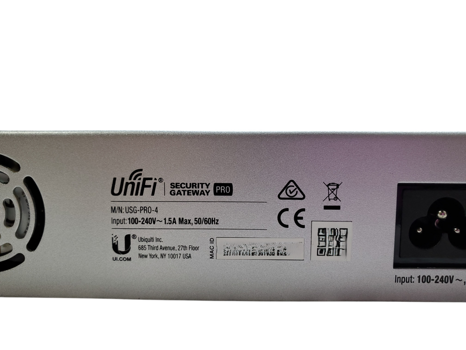Ubiquiti USG-PRO-4 UniFi Security Gateway Pro w/ 4x RJ45, 2x SFP
