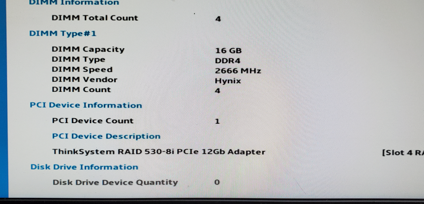 Lenovo ThinkSystem SR630 - 2x Xeon Silver 4110, 64GB DDR4, 530-8i - No HDD