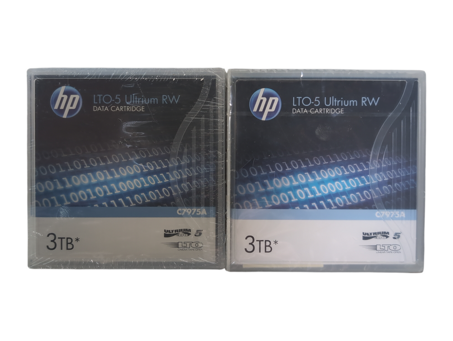 *NEW SEALED* Lot of 2x HPE/HP LTO-5 Tape C7975A 3TB Ultrium Data Cartridge