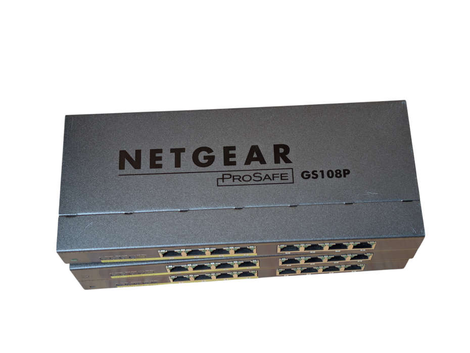 NETGEAR ProSafe 8 Port Gigabit Switch with PoE GS108P