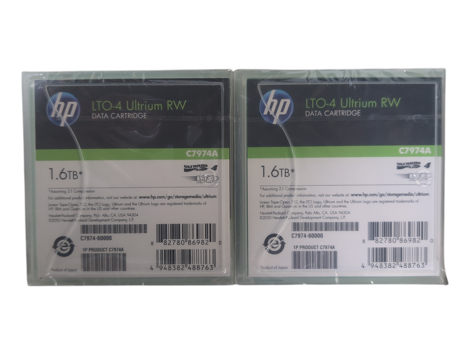 *New Sealed* HP LTO-4 Ultrium RW Data Cartridges C7974A 1.6TB