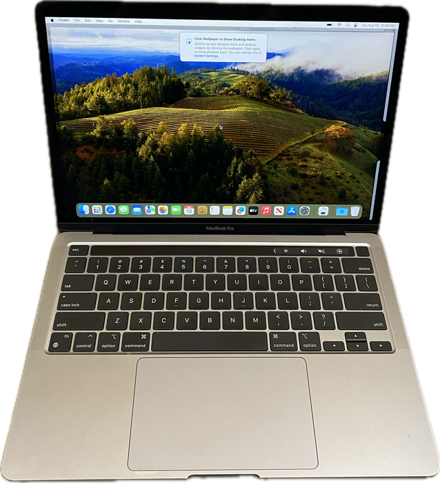 Apple MacBook Pro 13" M2 2022 Touch Bar 16GB RAM 512GB SSD No Power Adapter READ