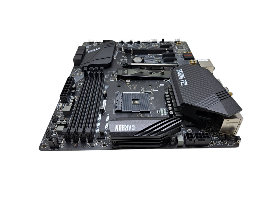 MSI B450 Gaming Pro Carbon AC ATX AM4 Motherboard with I/O Shield