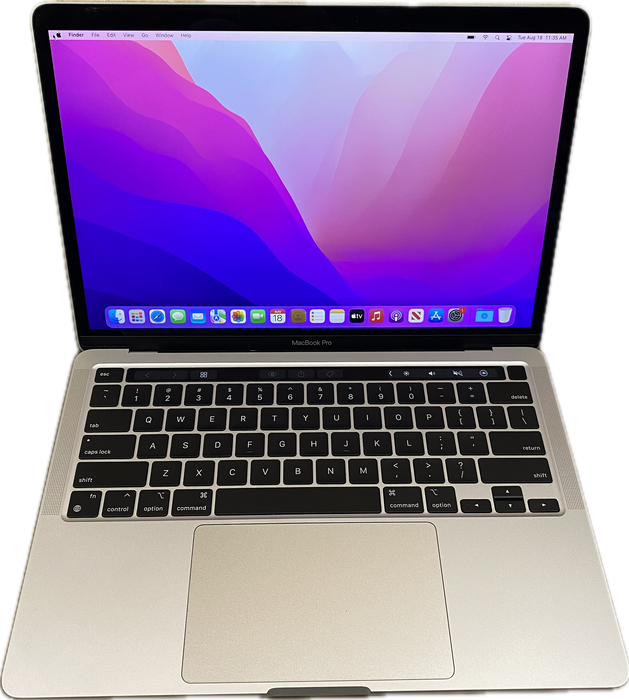 Apple MacBook Pro 13" M1 2020 Touch Boar 16GB RAM 512GB SSD No Power Adapter