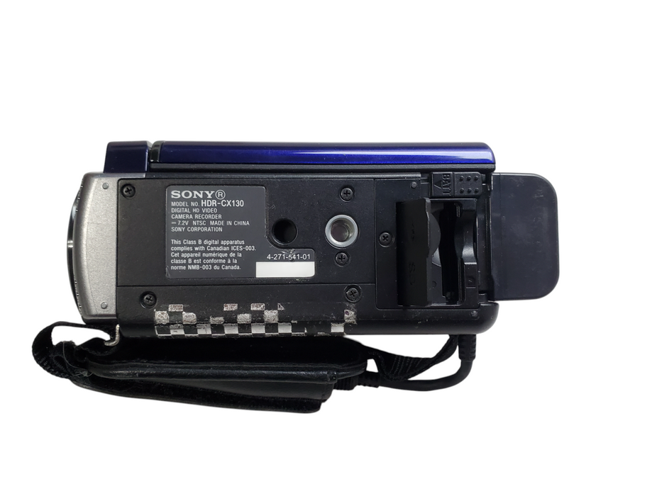 Sony Handycam HDR-CX130 HD Digital Camcorder w/ Battery