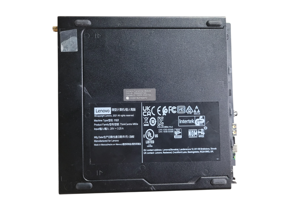 Lenovo ThinkCentre M60e | i5-1035G1 @1.00GHz 16GB DDR4 256GB NVMe