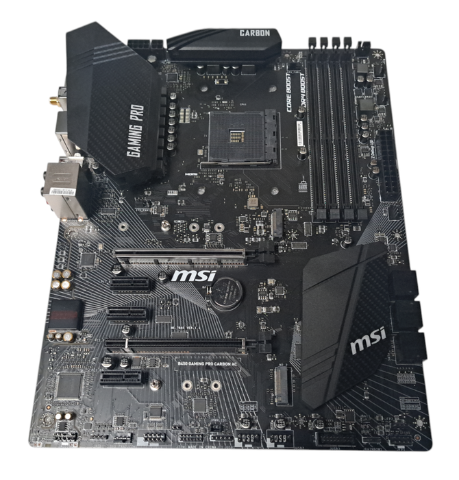 MSi B450 GAMING PRO CARBON AC AM4 ATX WIFI AMD DDR4 Motherboard