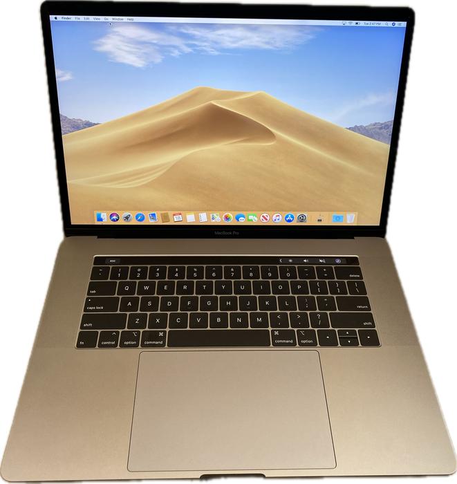 Apple MacBook Pro 15" 2018 i7-8850H Radeon Pro 560X GPU 32GB RAM 512GB SSD READ