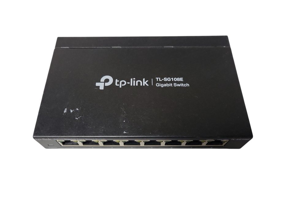 TP-Link TL-SG108E 8-Port 10/100/1000Mbps Gigabit Ethernet Easy Smart Switch