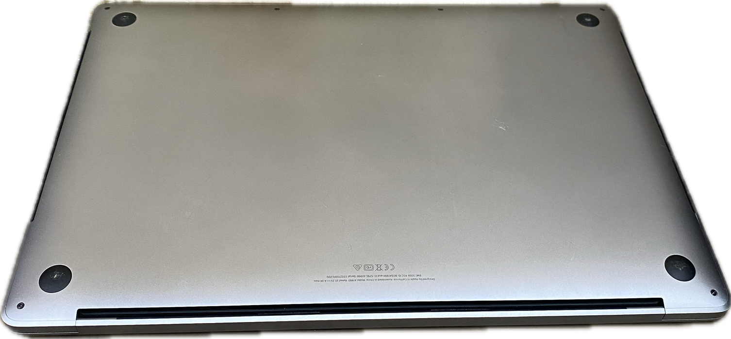 Apple MacBook Pro 15" 2019 i7-9750H Radeon Pro 555X GPU 16GB RAM 512GB SSD READ!