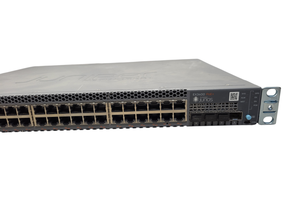 Juniper Networks EX3400-48P 48-Port Gigabit PoE+ Ethernet Switch