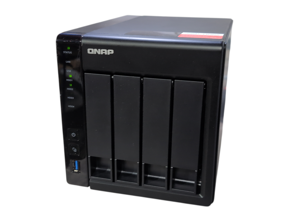Qnap TS-451+ 4 BAY NAS w/ 4x 2TB HDDs, No Power Adatper