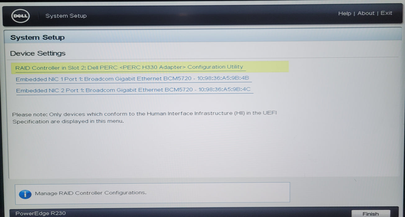 Dell PowerEdge R230 | Xeon E3-1230 v5 @3.40GHz 8GB DDR4 | NO HDD |H330