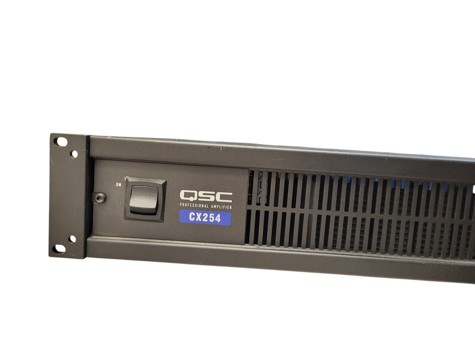 QSC CX254–4 X 250 Watts Per Channel—Professional Power Amplifier