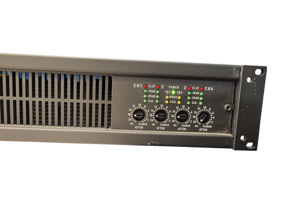 QSC CX254–4 X 250 Watts Per Channel—Professional Power Amplifier