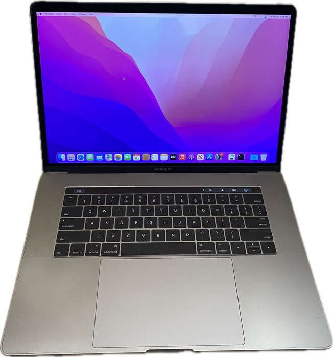 Apple MacBook Pro 15" 2016 i7-6700HQ Radeon Pro 450 GPU 16GB RAM 256GB SSD READ