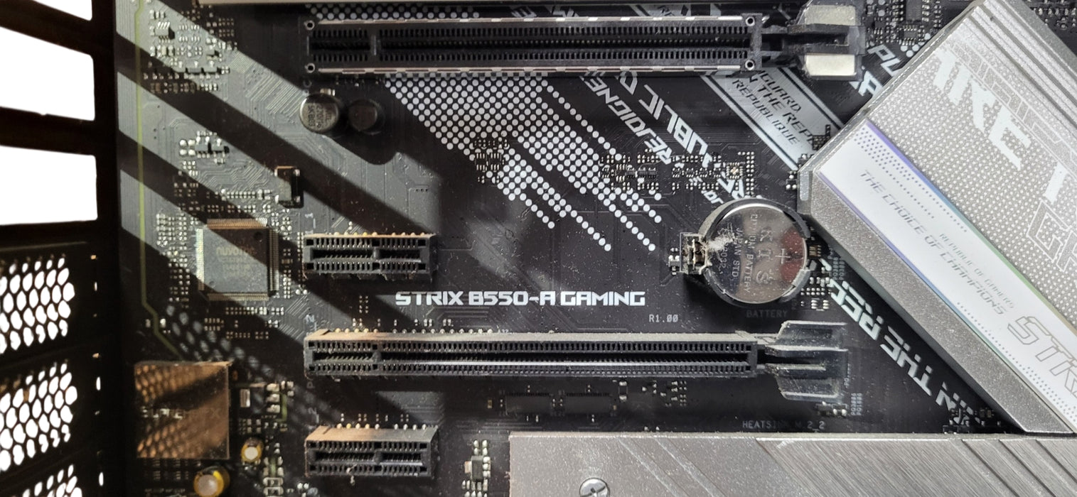 Custom PC Barebones ASUS ROG STRIX B550-A GAMING  W/ Case & PSU