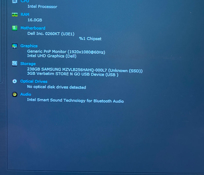 Dell Latitude 5430 Intel Core i5-1245U 1.60GHz 16GB RAM 256GB SSD READ!