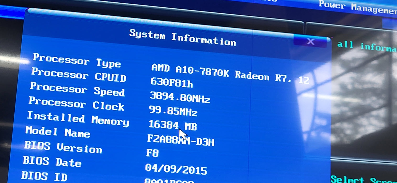 Custom PC Gigabyte GA-F2A88XM-D3H AMD A10-7870K | 16GB DDR3 | NO HDD