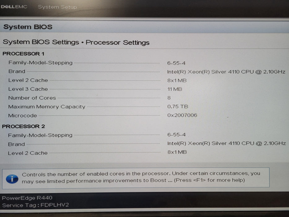 Dell PowerEdge R440 - 2x Xeon Silver 4110, 128GB DDR4, H730P - No HDD
