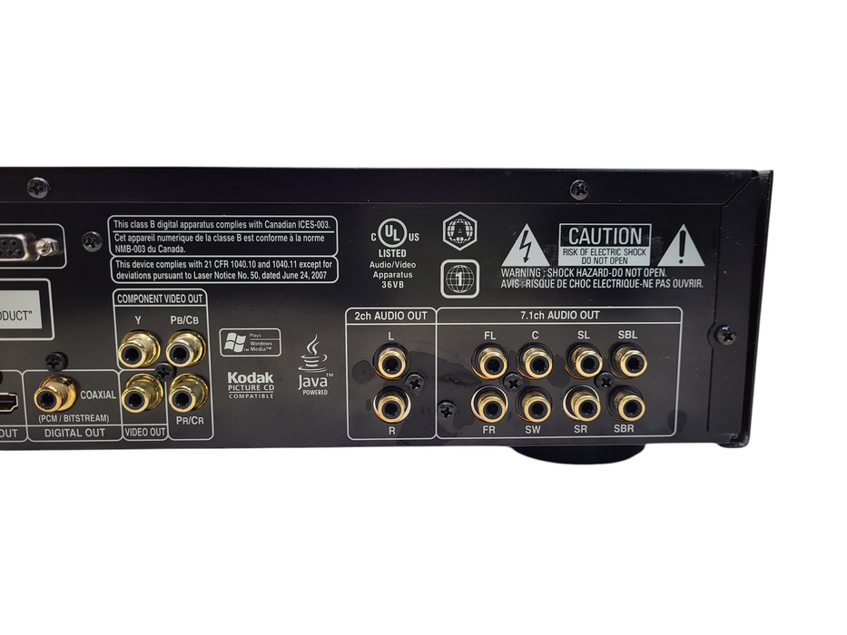 Denon DBP-2012UDCI Universal Audio Video Player No Remote - Tested