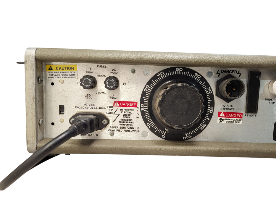ROD-L Electronics M100AVS5 HIPOT TESTER M100AVS5 READ