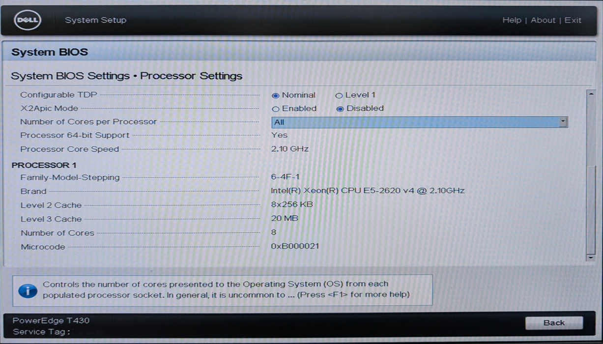 Dell PE T430 8x3.5", Xeon E5-2620v4, 32GB DDR4, 5x2TB SAS, H730, 2x 750W PSU