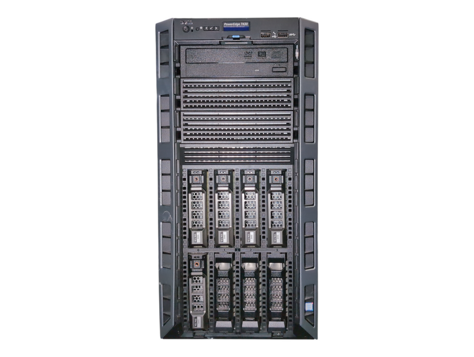 Dell PE T430 8x3.5", Xeon E5-2620v4, 32GB DDR4, 5x2TB SAS, H730, 2x 750W PSU