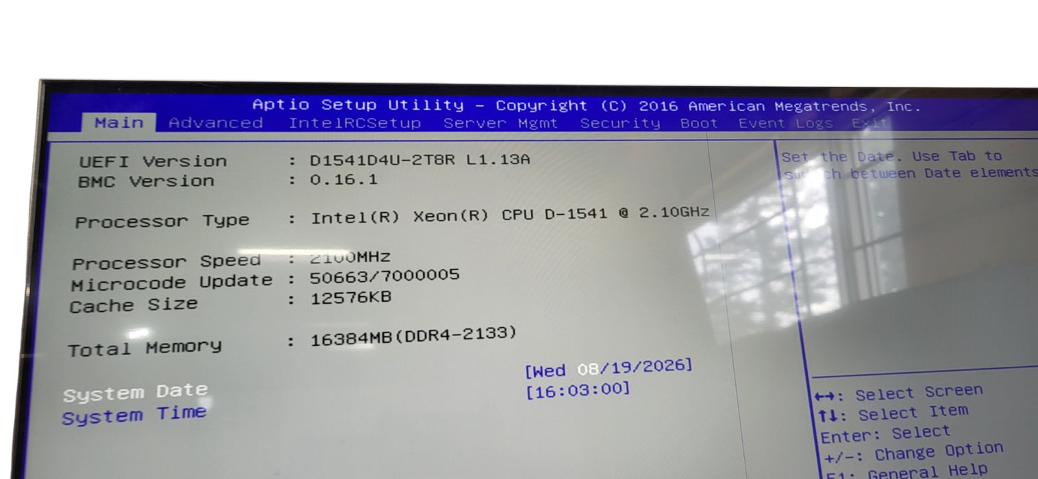 Datto 1U Server  ASRock OCT-D1541D4U Intel Xeon D-1541|16GB DDR4| No HDD