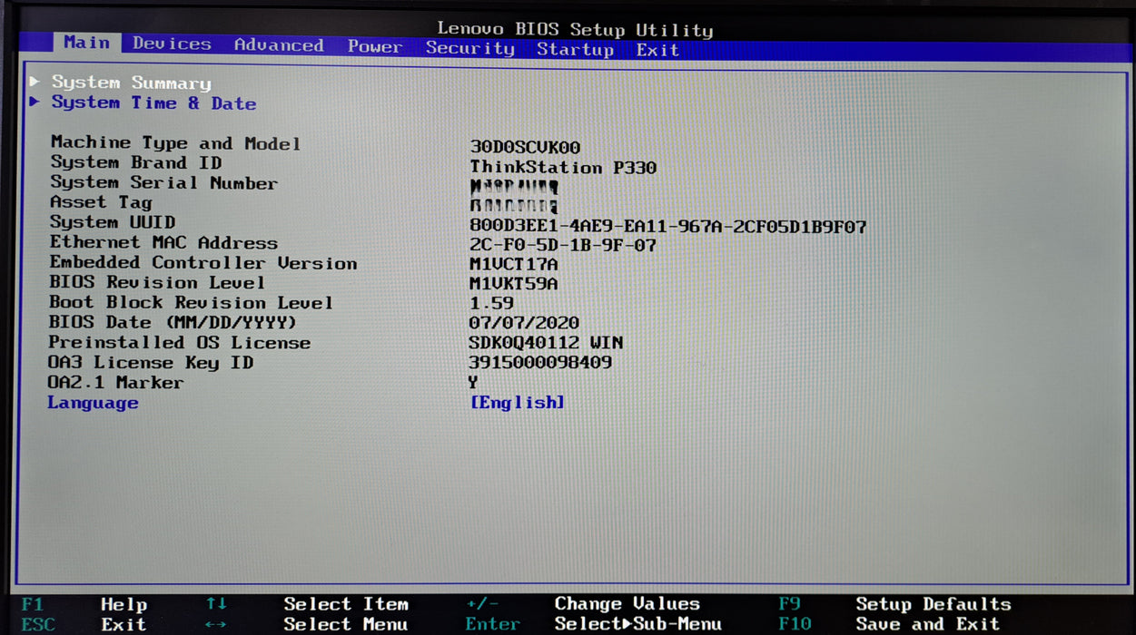 Lenovo ThinkStation P330 | Xeon E-2224G @3.40GHz, 8GB DDR4, P2000, No HDD