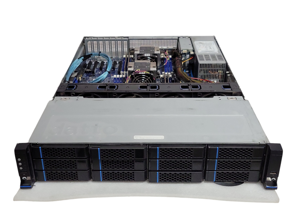 Datto S4E24 Blade 2U 2x Xeon 4214 2.20GHz, 128GB DDR4 2x 800W PSU 12x 3.5" READ