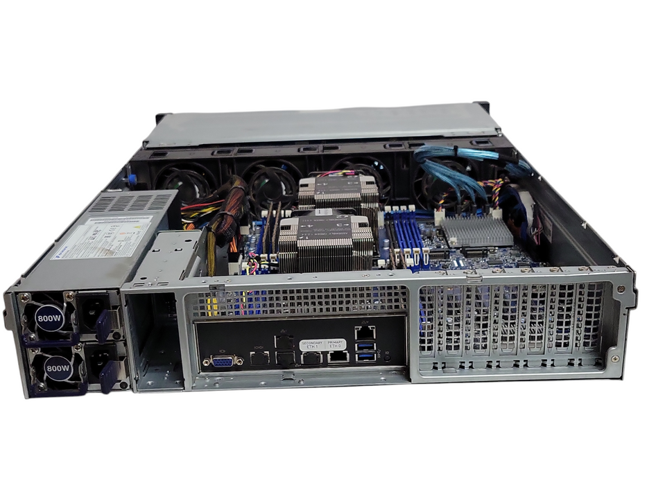 Datto S4E24 Blade 2U 2x Xeon 4214 2.20GHz, 128GB DDR4 2x 800W PSU 12x 3.5" READ