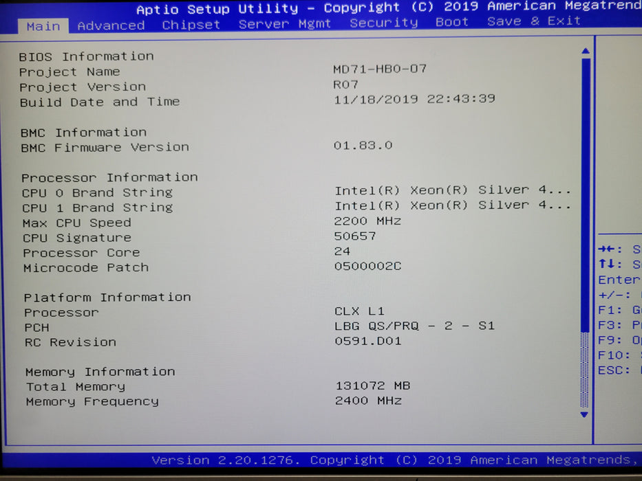 Datto S4E24 Blade 2U 2x Xeon 4214 2.20GHz, 128GB DDR4 2x 800W PSU 12x 3.5" READ