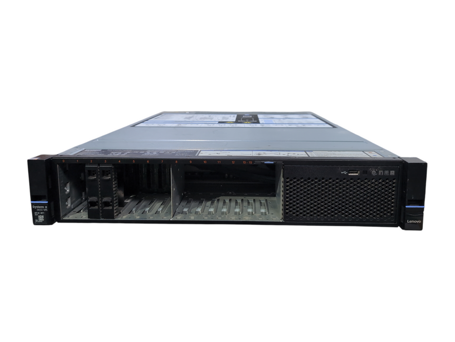 Lenovo System x3650 M5, Xeon E5-2609v4, 128GB DDR4, SAS3008, M1215, NO HDD