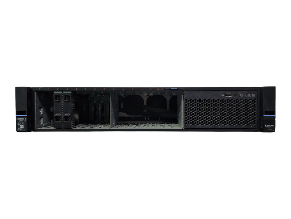 Lenovo System x3650 M5, Xeon E5-2609v4, 128GB DDR4, SAS3008, M1215, NO HDD